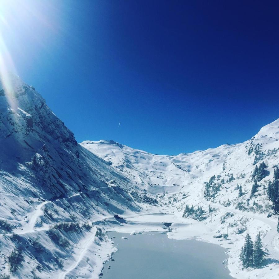 Penthouse Apartment 28M² In Avoriaz Right Next To 3 Ski Lifts, Lake View Bagian luar foto