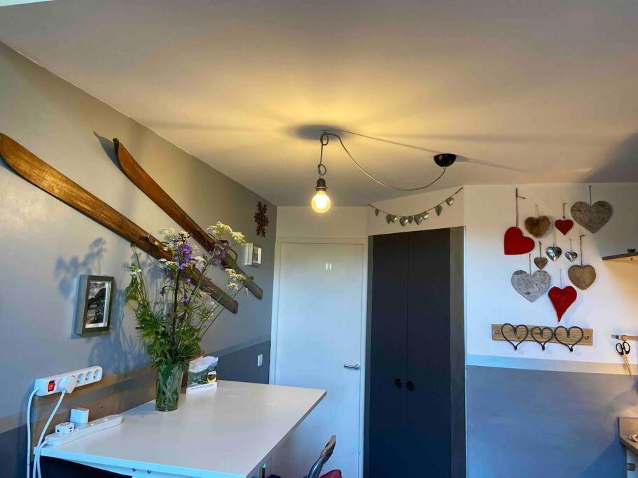 Penthouse Apartment 28M² In Avoriaz Right Next To 3 Ski Lifts, Lake View Bagian luar foto