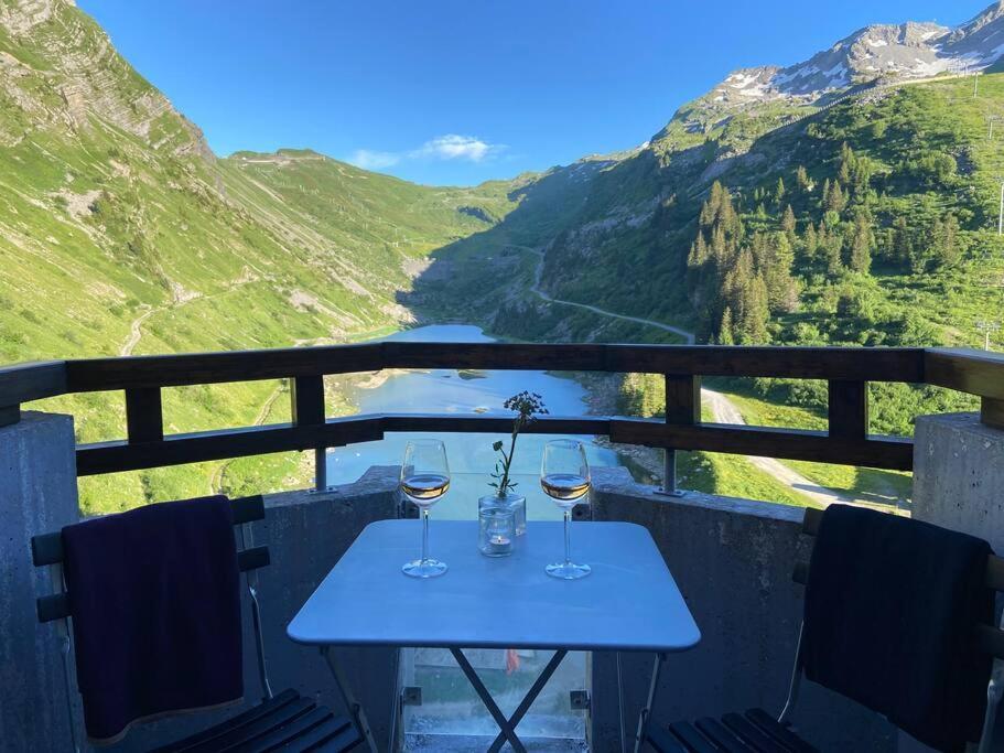 Penthouse Apartment 28M² In Avoriaz Right Next To 3 Ski Lifts, Lake View Bagian luar foto